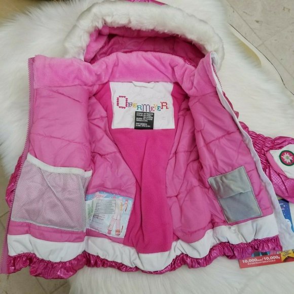 Obermeyer Bliss Insulated Girl's Ski Jacket Winter Snow Coat - Picture 4 of 10